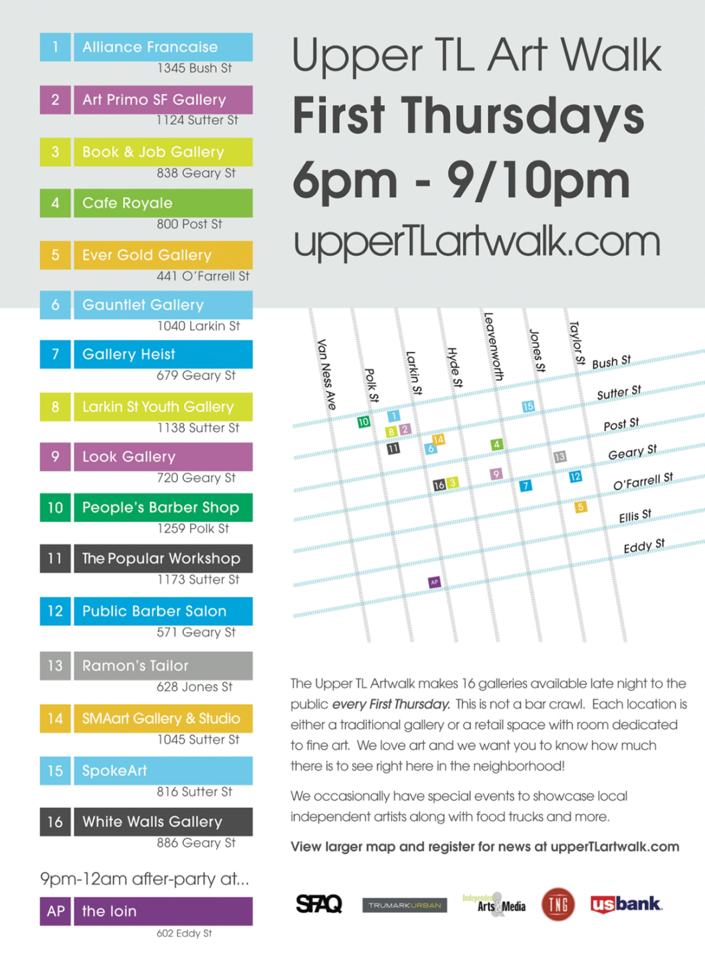 The Polk / TL Art Walk frame