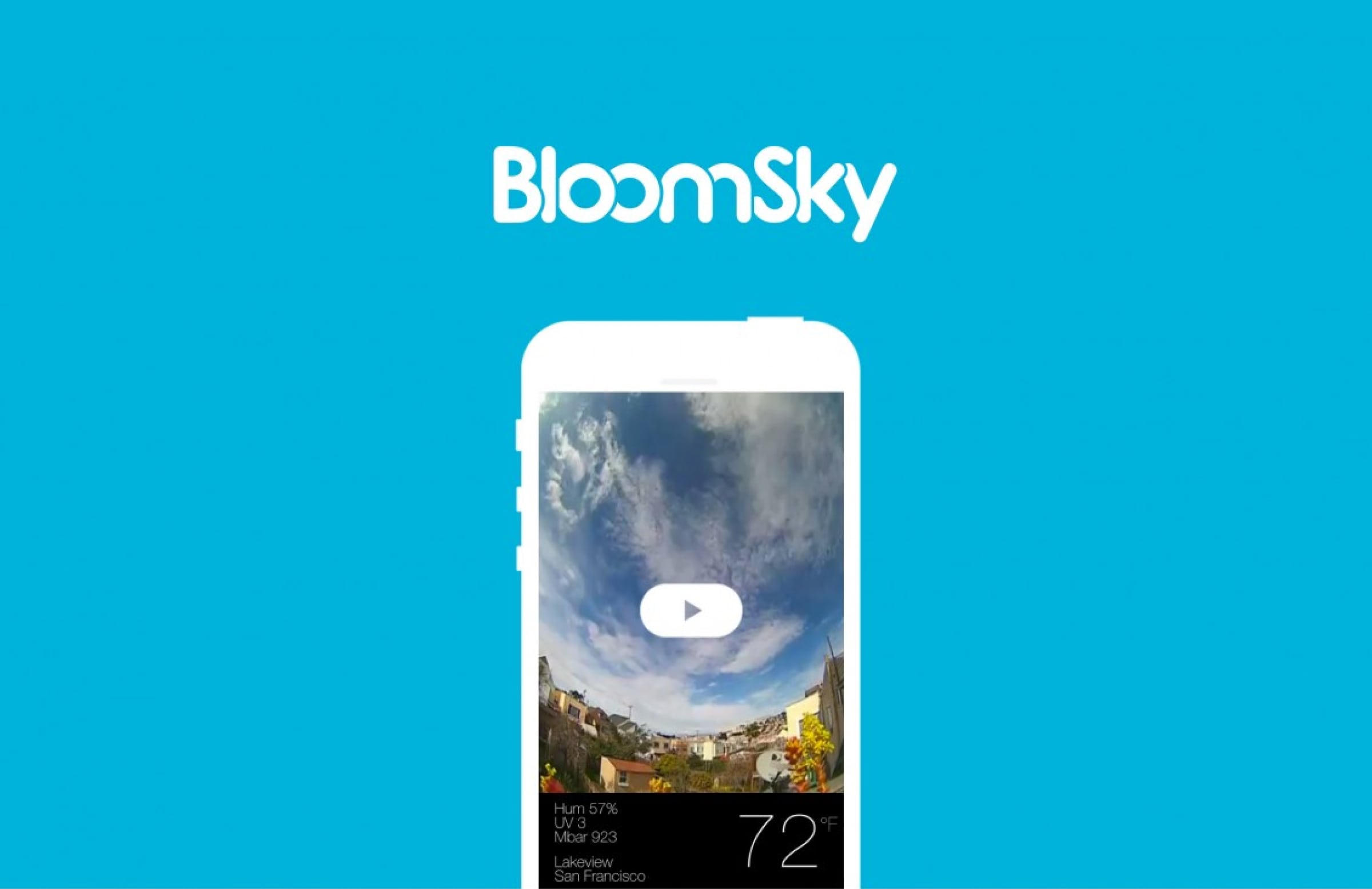 BloomSky weather station frame