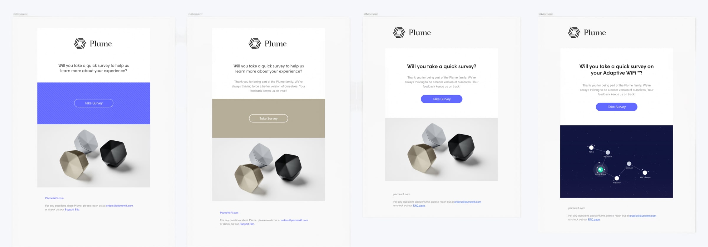 The Plume brand — Head of Brand / Head of Design frame