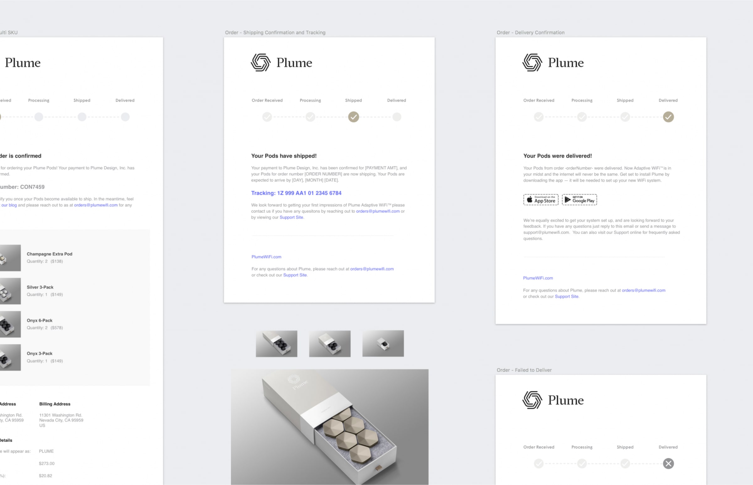 The Plume brand — Head of Brand / Head of Design frame