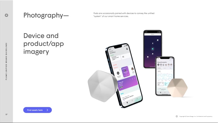 The Plume brand — Head of Brand / Head of Design frame