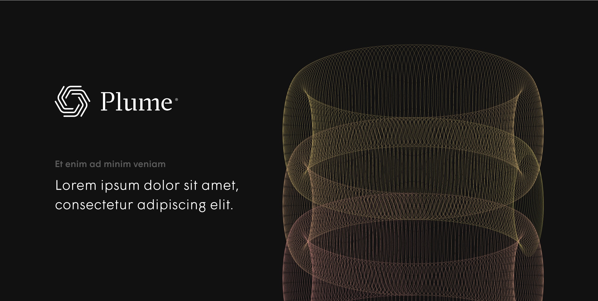 The Plume brand — Head of Brand / Head of Design frame