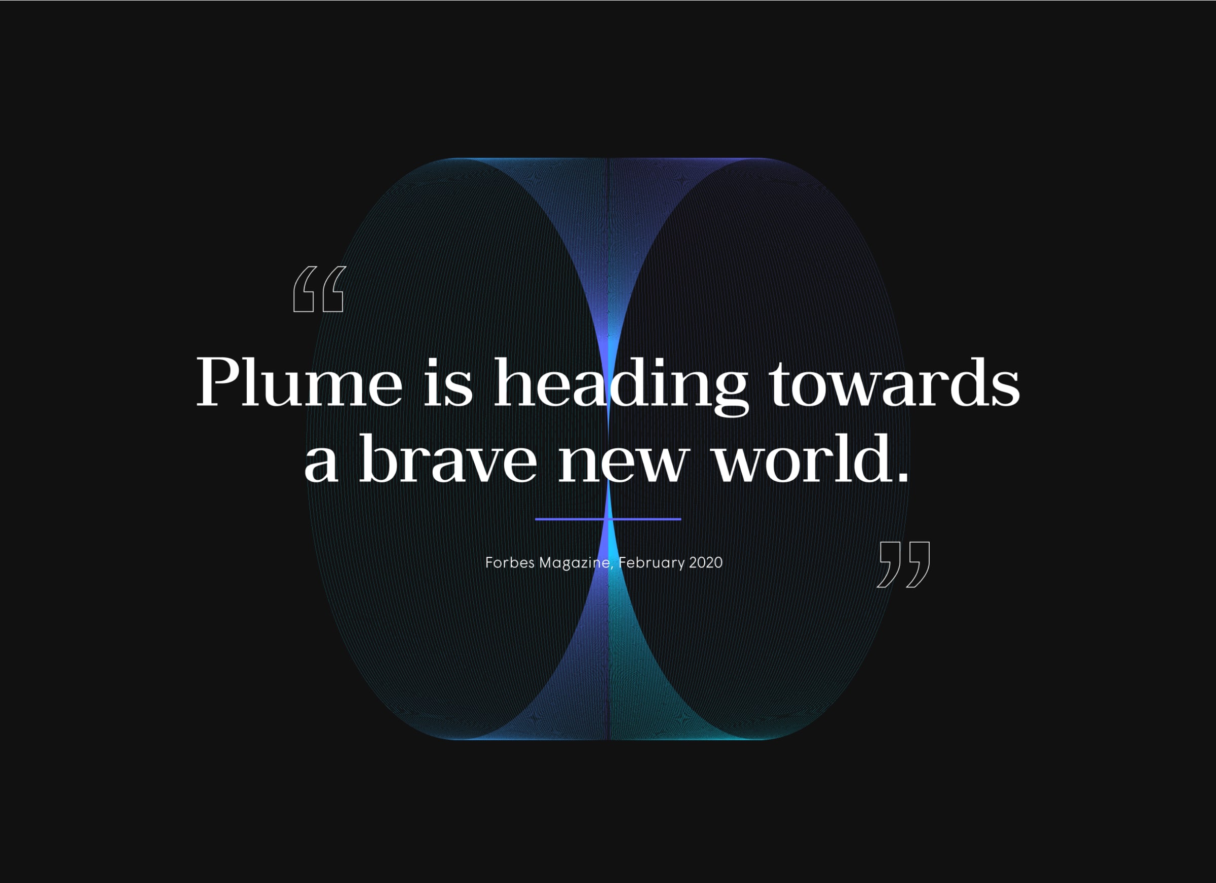 The Plume brand — Head of Brand / Head of Design frame