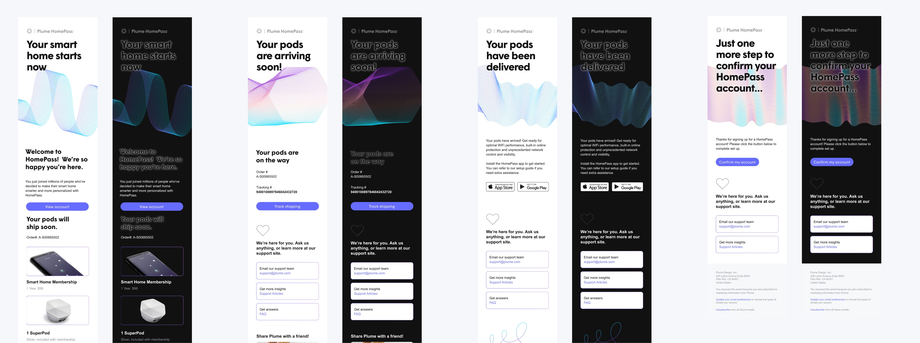 The Plume brand — Head of Brand / Head of Design frame