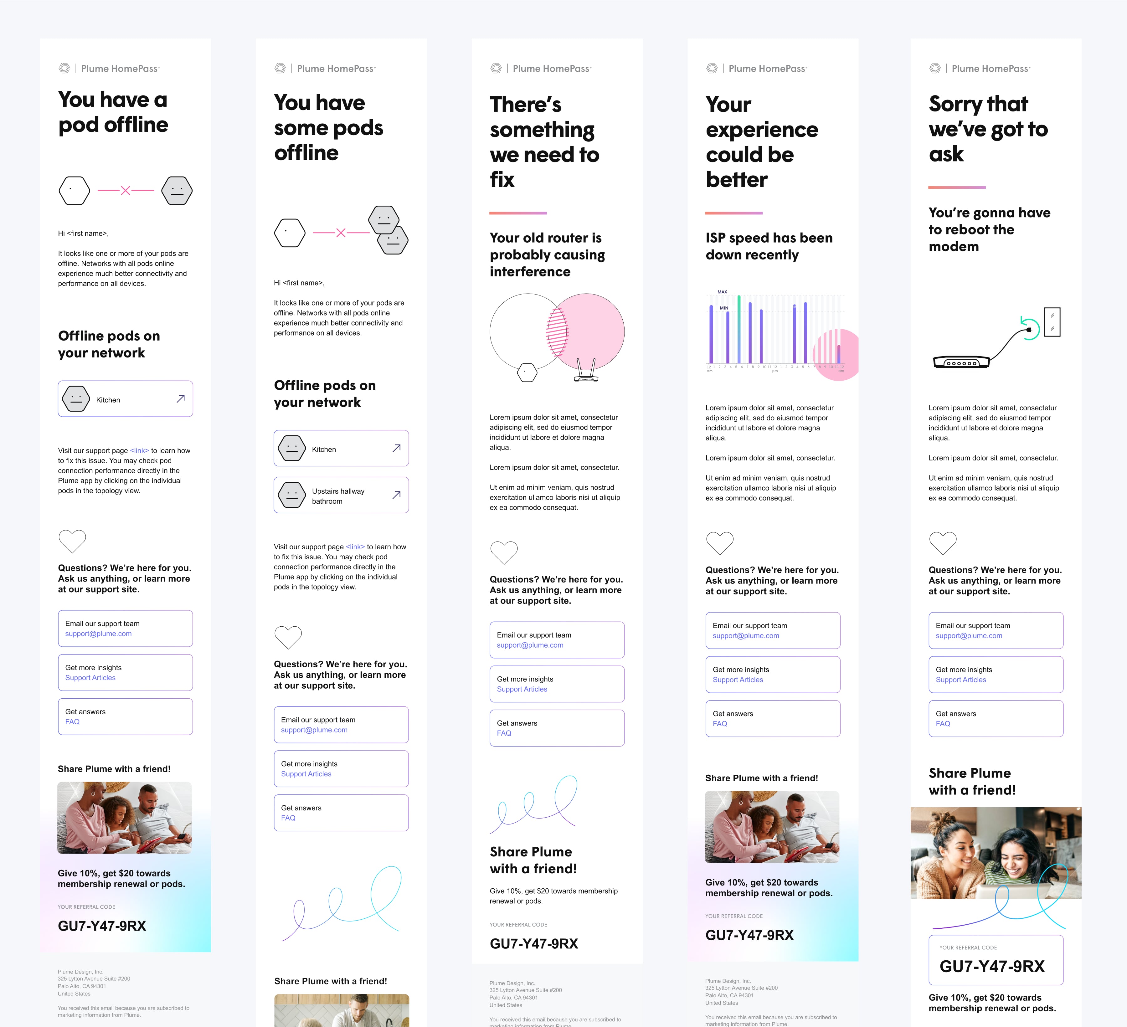 The Plume brand — Head of Brand / Head of Design frame
