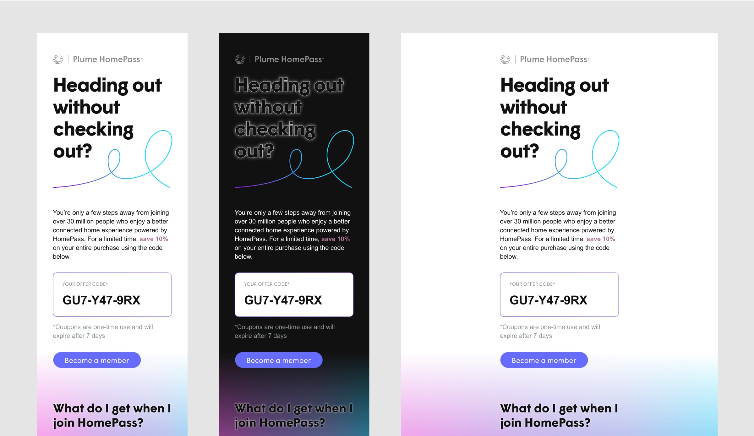 The Plume brand — Head of Brand / Head of Design frame