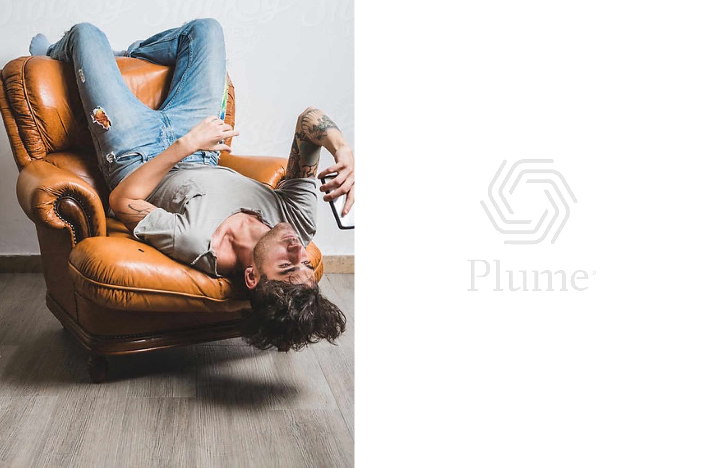The Plume brand — Head of Brand / Head of Design frame