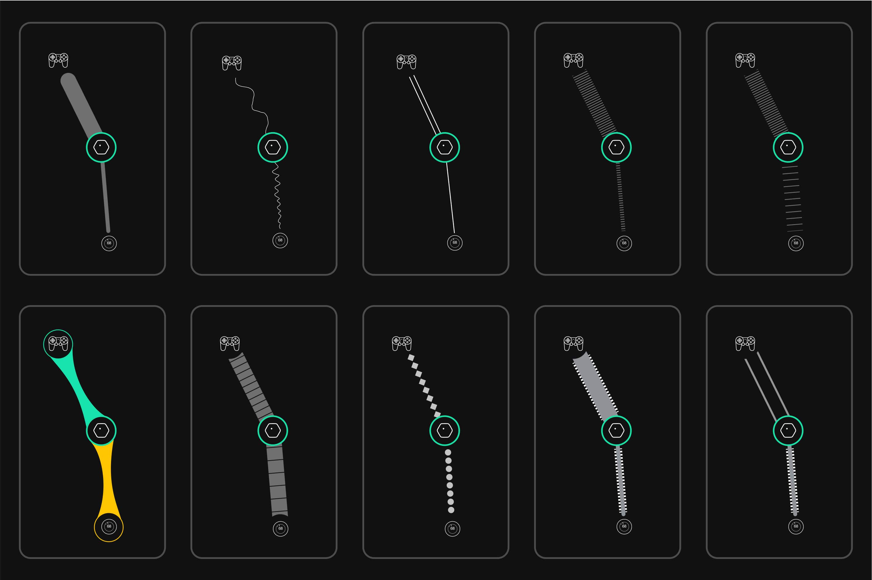 Web dashboard products — Head of Design frame