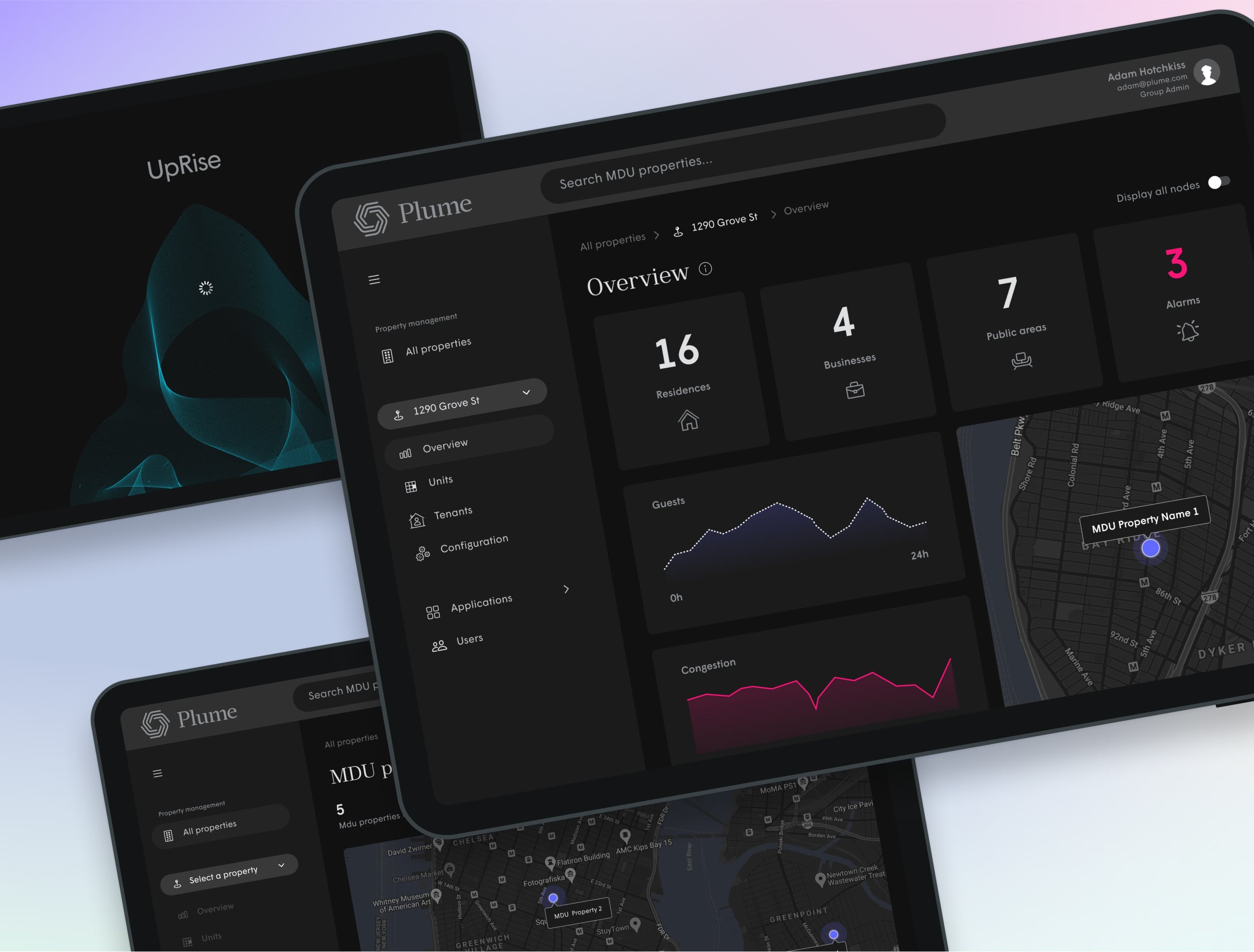 Web dashboard products — Head of Design frame