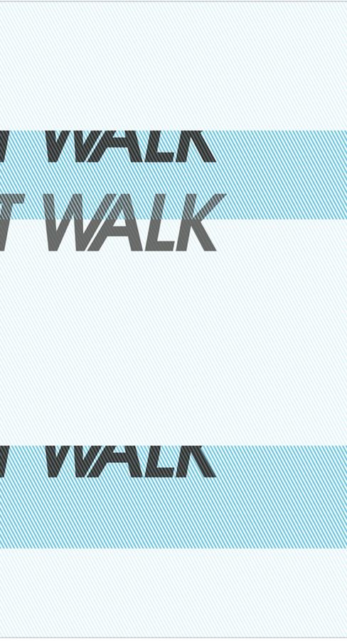 Art Walk exhibition identity and environmental graphics