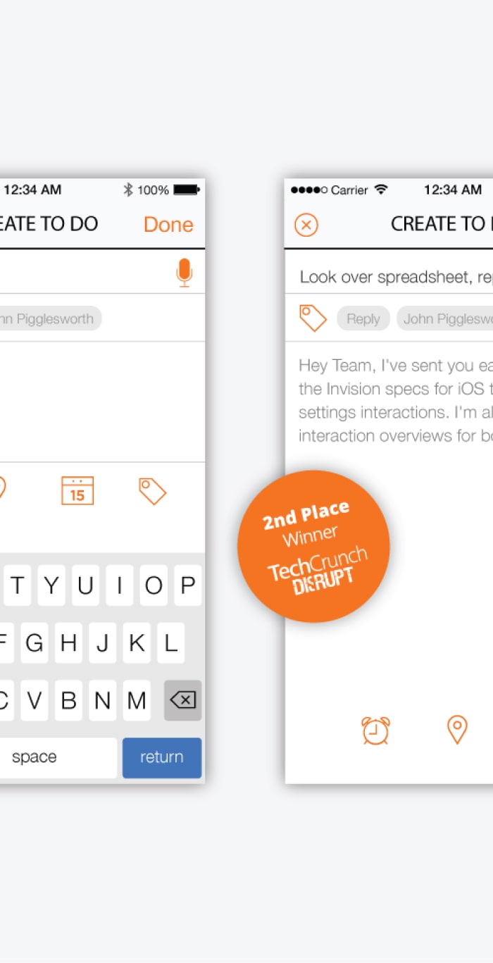 Handle inbox product design, web and mobile