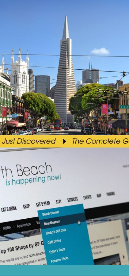 North Beach visual series, photography and art direction
