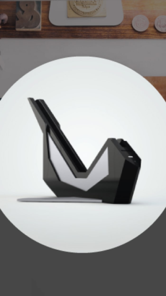 Sparrow Dock, hardware and product design for a compact workstation