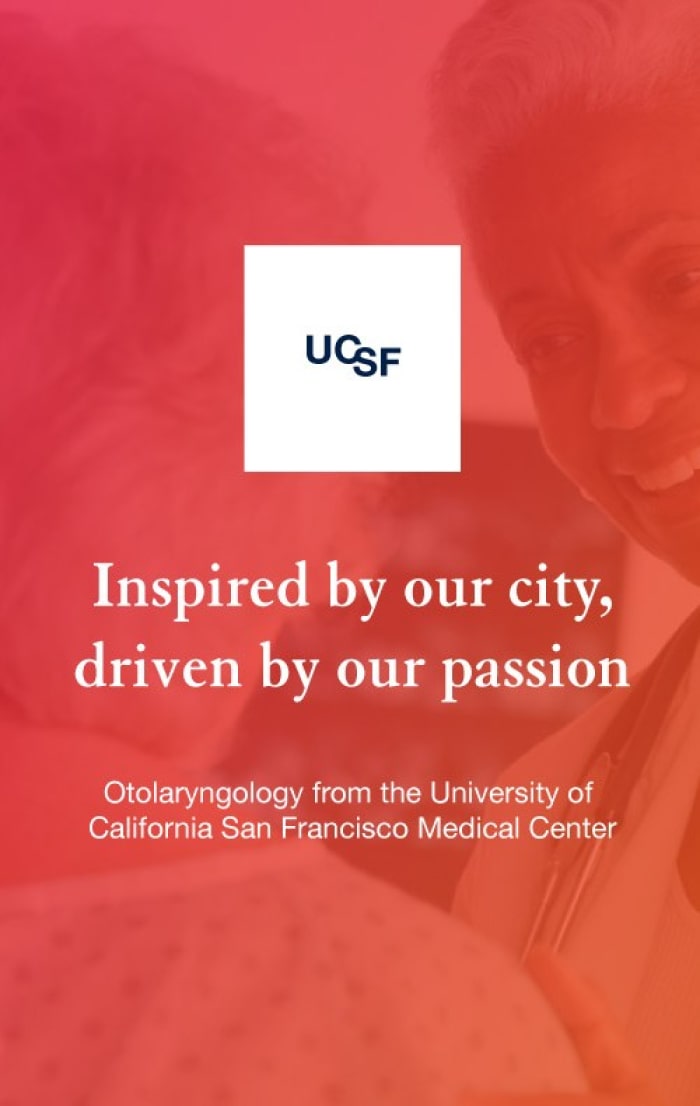 UCSF Head and Neck Surgery brand and web